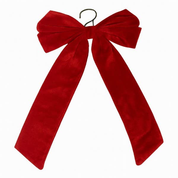 Christmas -RED VELVET BOW (trT)