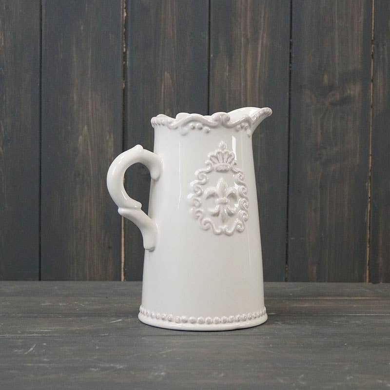 White Ceramic Jug
