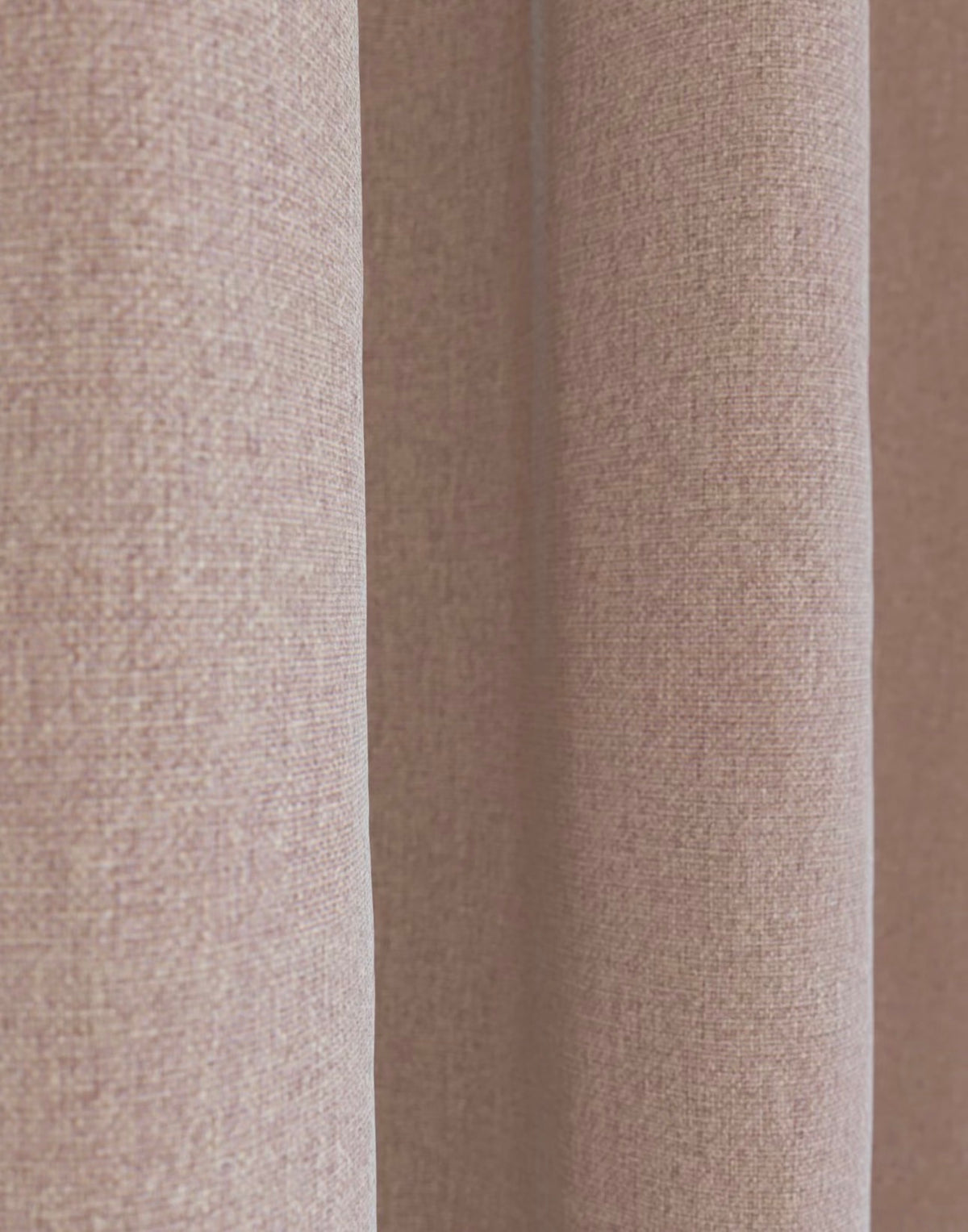 M & S Blush Pink Thermal Blackout Brushed Pencil Pleat Curtains 86 x 90 inch