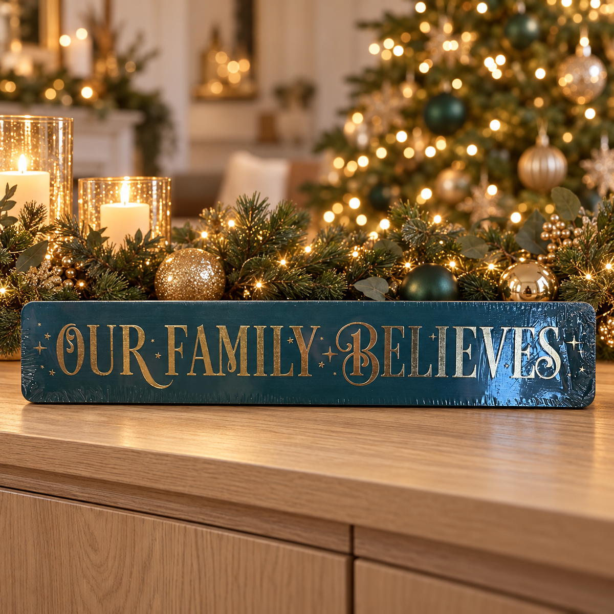 Our family believes Christmas sogn