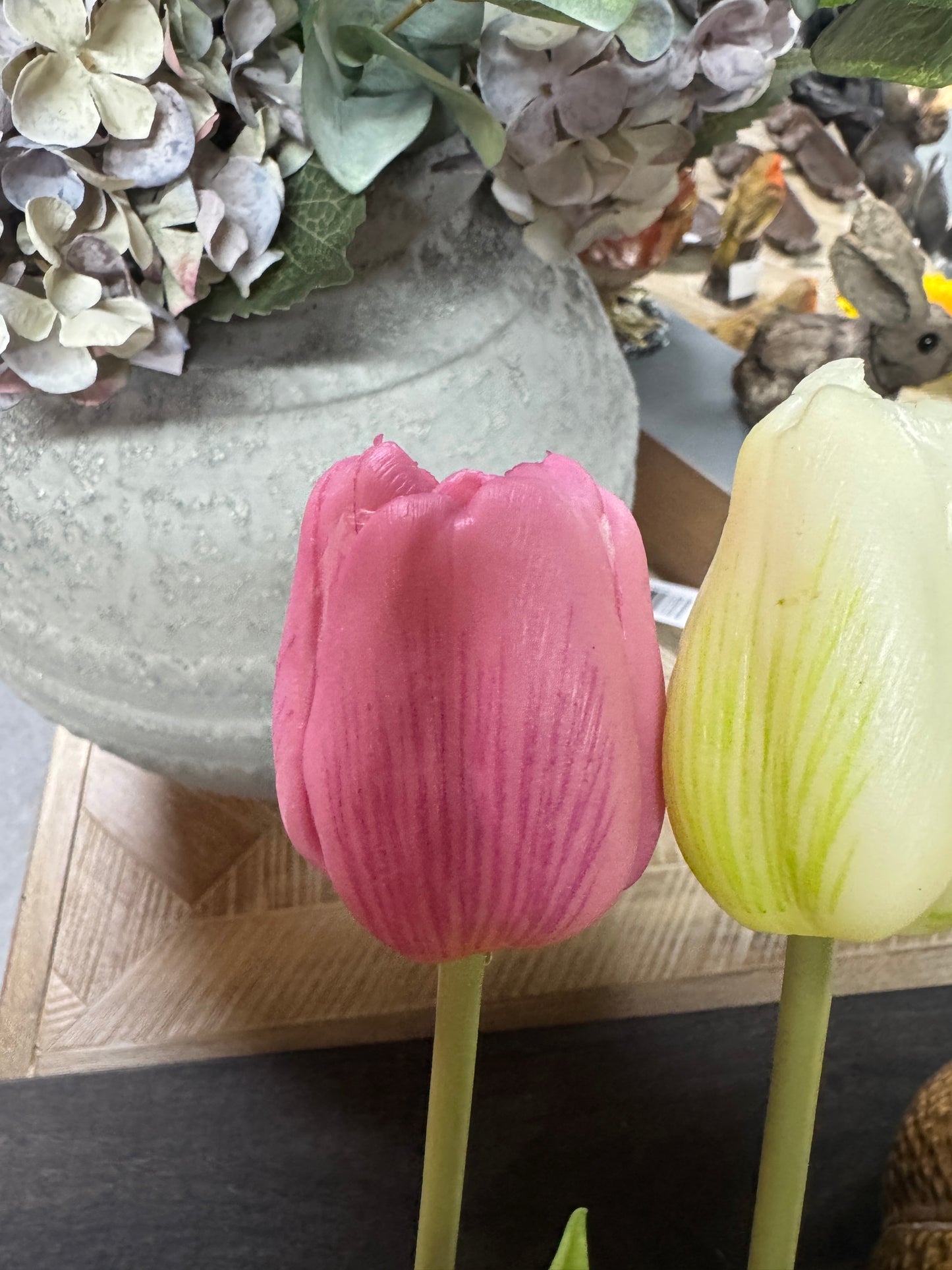 Purple faux tulip stem price per stem (Copy)