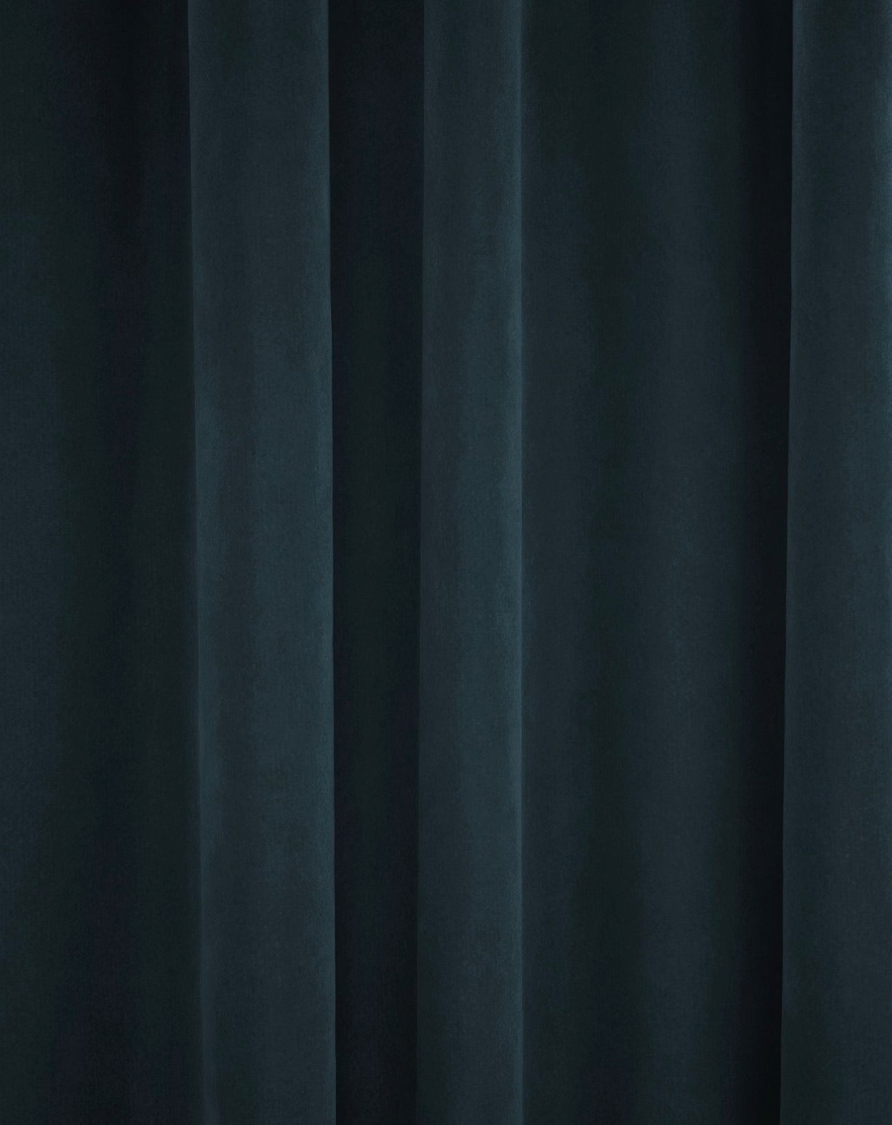 M & S Mid Blue Smart Temperature Velvet Pencil Pleat Curtains 86 x 54 inch