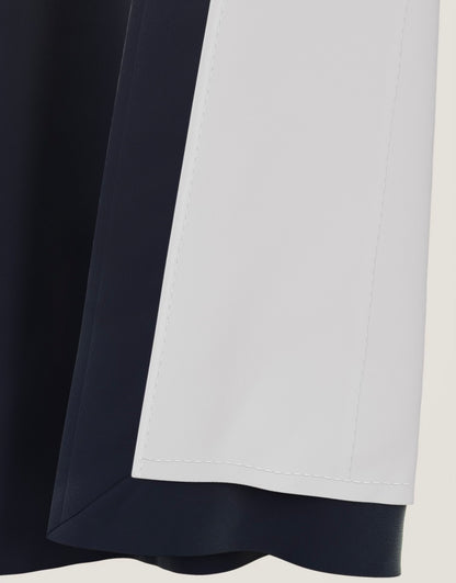 M & S Navy Blue Velvet Thermal Eyelet Curtains 66x 90 inch