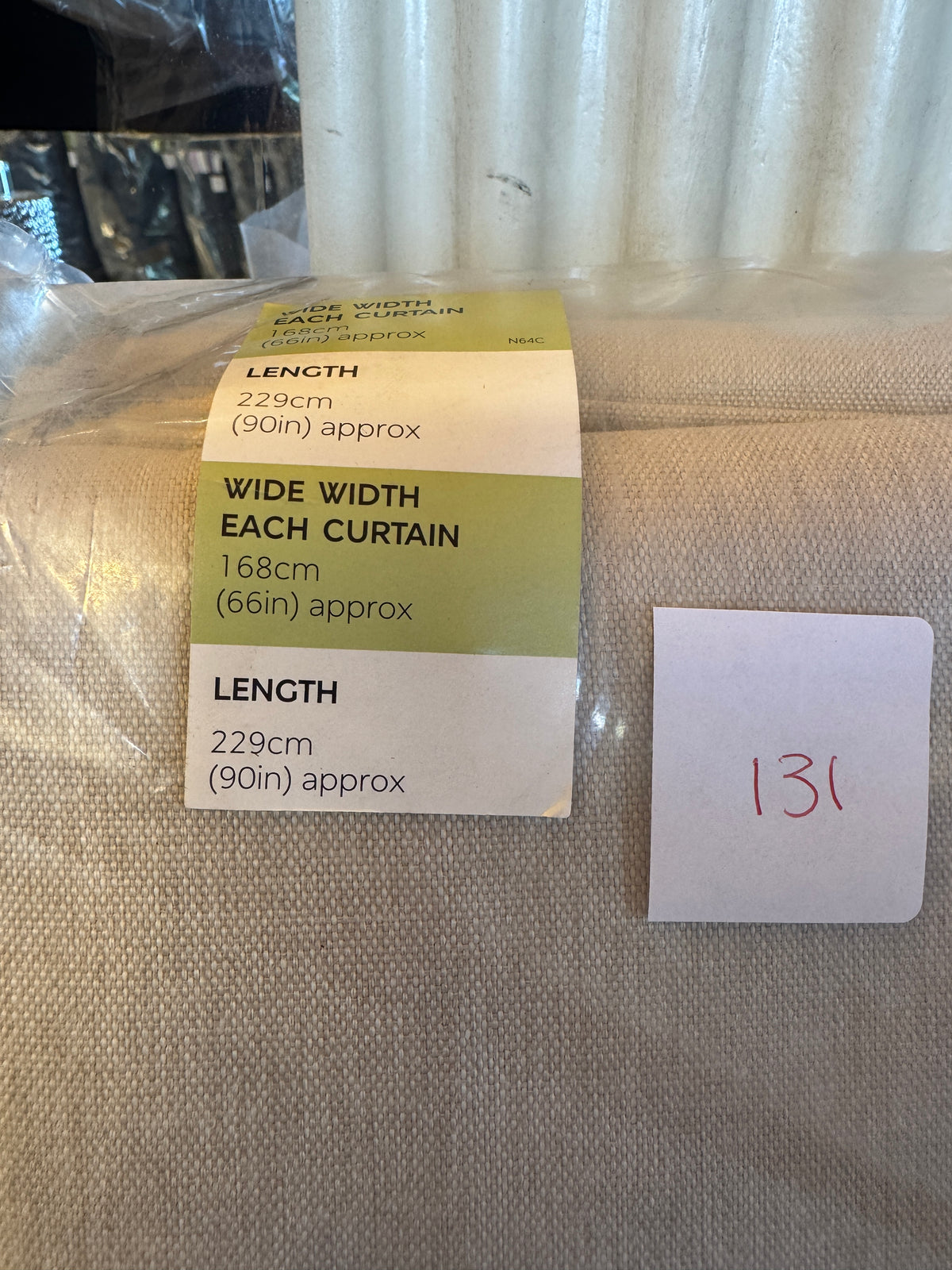Marks and Spencer Champagne Smart Temperature Blackout Brushed Pencil Pleat Curtains 66 x 90 inch