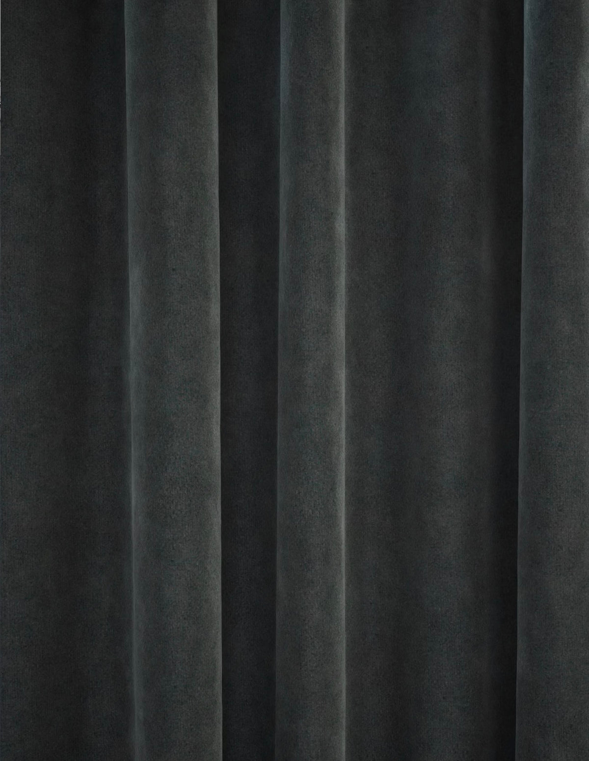 Marks and Spencer mid grey velvet Smart Temperature Blackout Brushed Pencil Pleat Curtains 86 x 90  inch