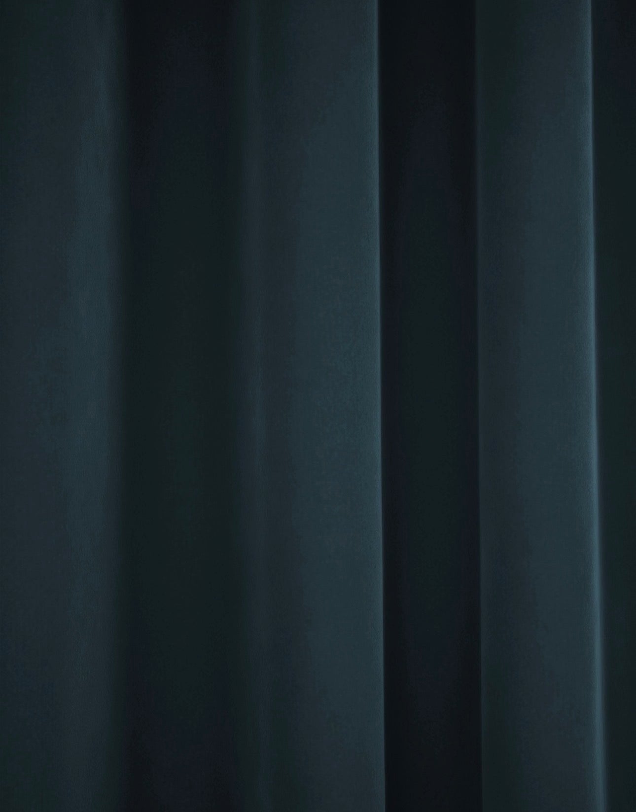 M & S Mid Blue Thermal Velvet Eyelet Curtains 46 x 54  inch