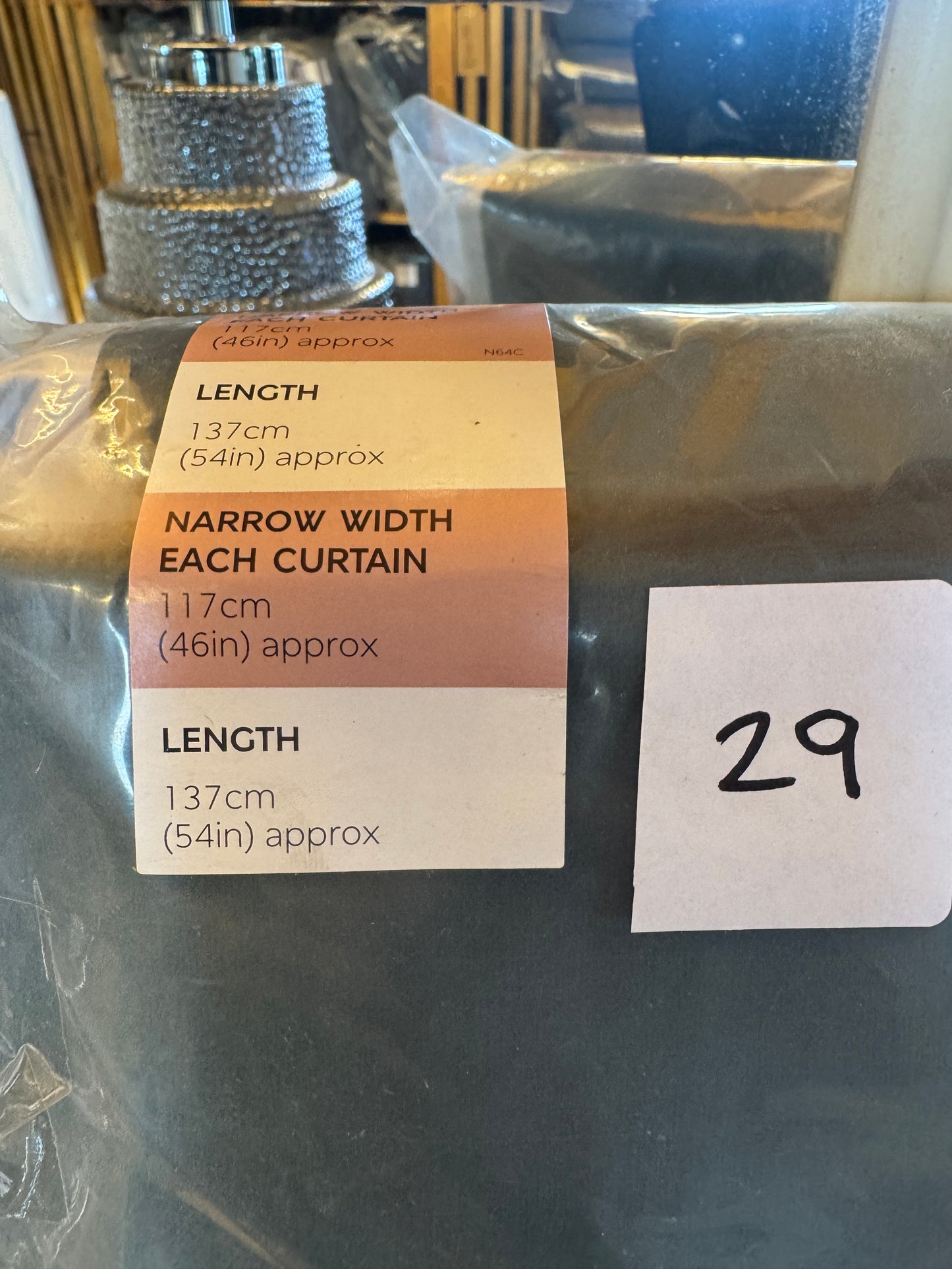 M & S Forest Green Velvet Thermal Pencil Pleat curtains 46 x 54inch