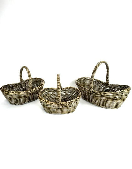 Small Rustic Woven "Picker" Baskets sold individually