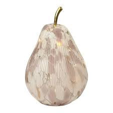 LED Spotted Pear pink – 18cm