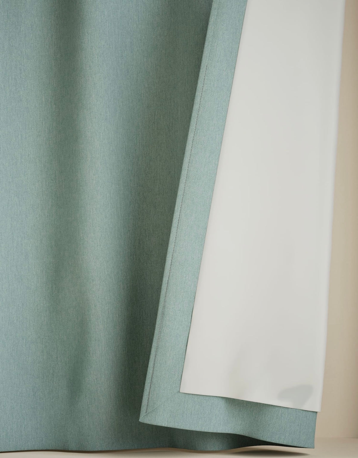 Marks and Spencer seafoam Smart Temperature Blackout Brushed eyelet Curtains 66 x 72 inch