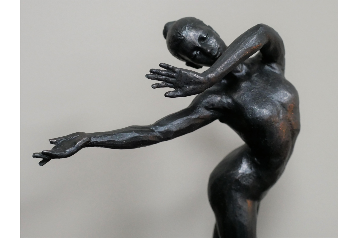 dancer statue with hands to the side home decor statue