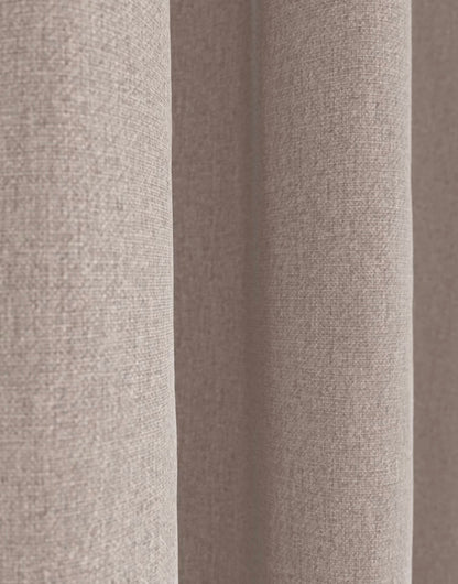 Marks and Spencer Champagne ultra Smart Temperature Blackout Brushed Pencil Pleat Curtains 86 x 90 inch
