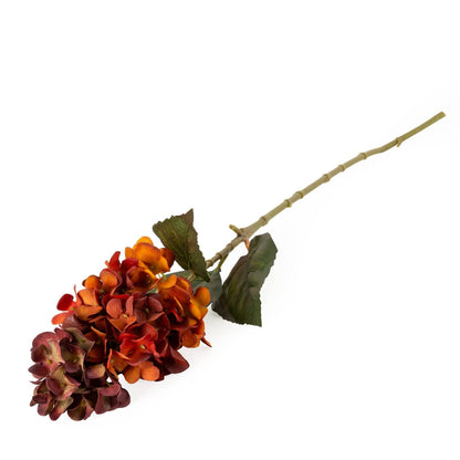 75cm Hydrangea - Burnt Orange