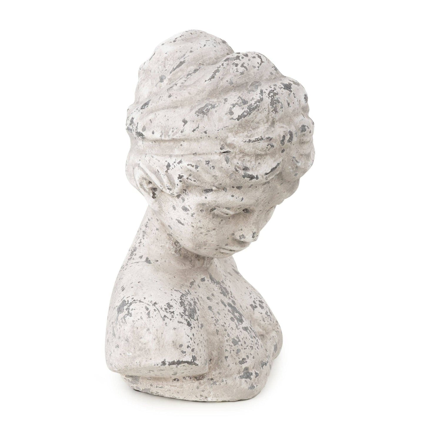 23.5cm Female Bust - Stone Effect 1PK