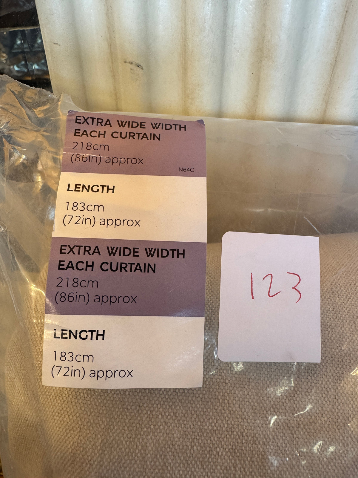 Marks and Spencer Champagne Smart Temperature Blackout Brushed Pencil Pleat Curtains 86 x 72 inch