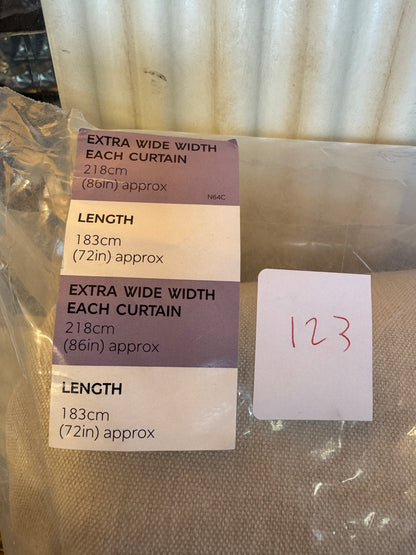 Marks and Spencer Champagne Smart Temperature Blackout Brushed Pencil Pleat Curtains 86 x 72 inch
