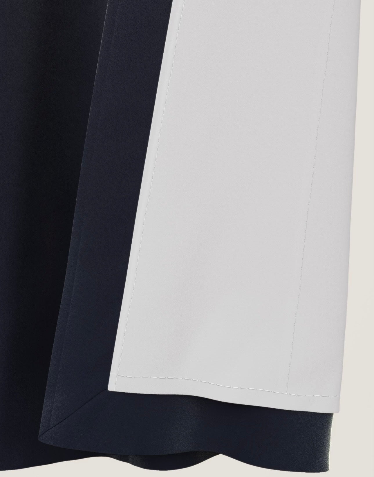 M & S Navy Blue Velvet Thermal Pencil Pleat Curtains 86 x54 inch