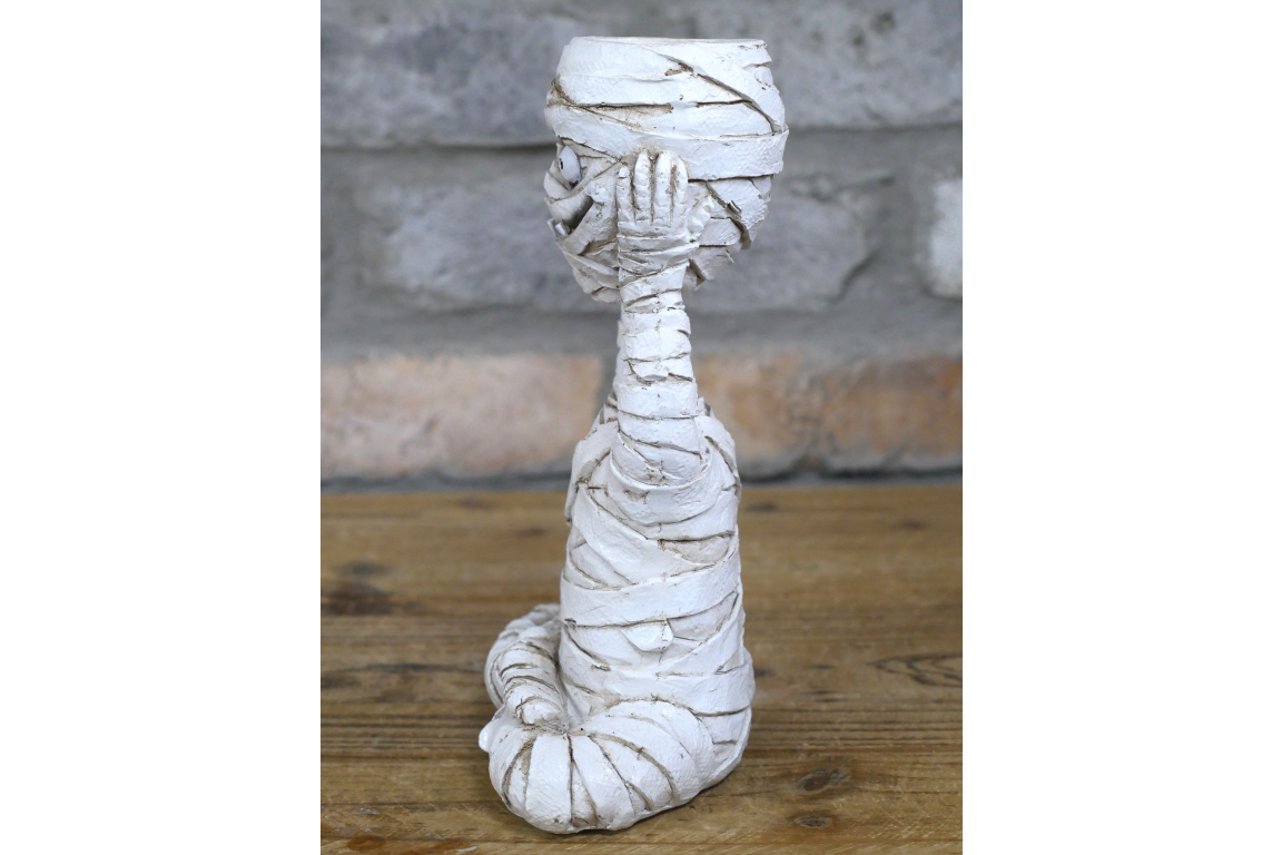 👻 Mummy Tealight Candle Holder