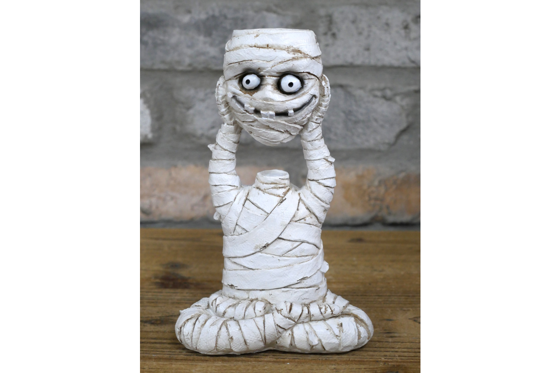 👻 Mummy Tealight Candle Holder