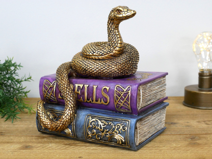 🐍 Snake & Spell Books Ornament
