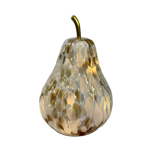 LED Spotted Pear Gold – 18cm