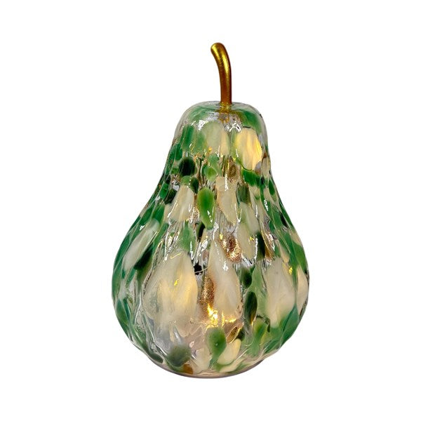 LED Spotted Pear Green – 18cm