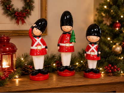 Christmas Guard Soldier Ornaments