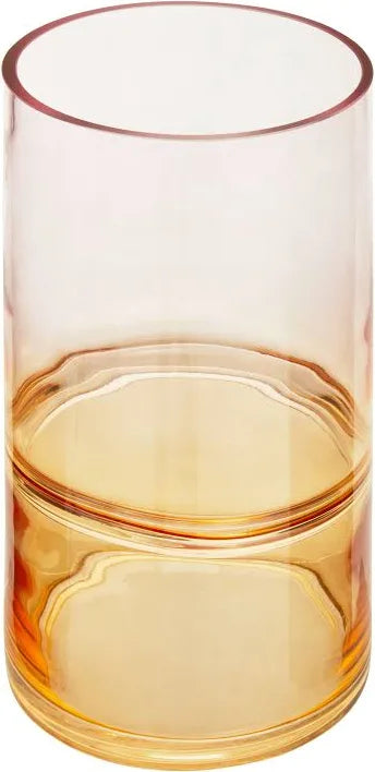 Stunning yellow glass vase