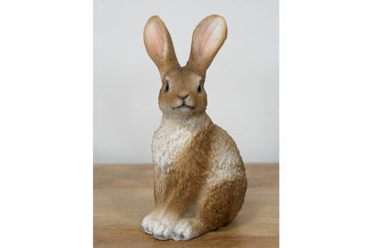 Small baby rabbit statue for indoor or outdoor