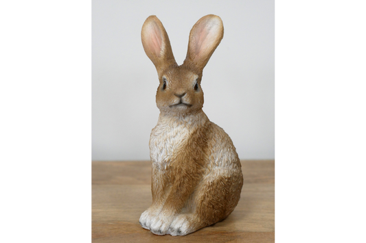 Small baby rabbit statue for indoor or outdoor