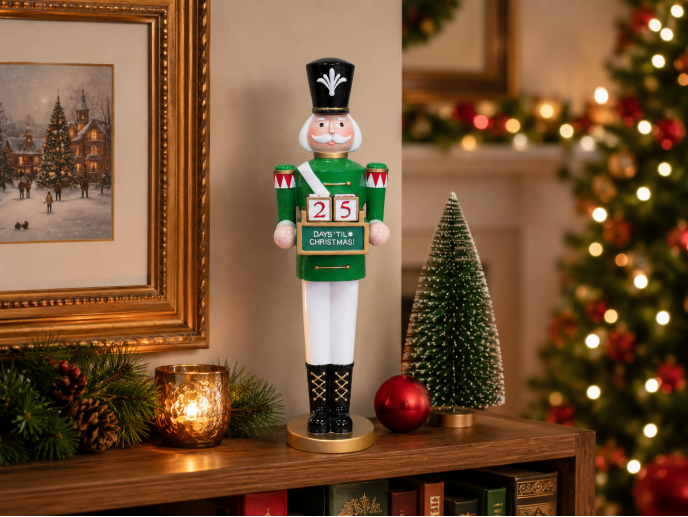 Christmas Countdown Nutcracker Soldier
