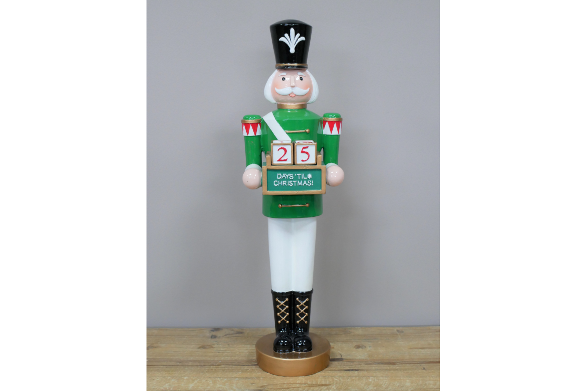 Christmas Countdown Nutcracker Soldier