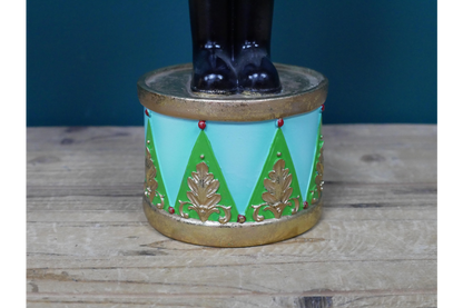 Traditional Red Nutcracker drum  Soldier