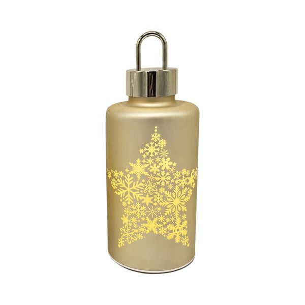 Gold LED Star Lantern – 25cm