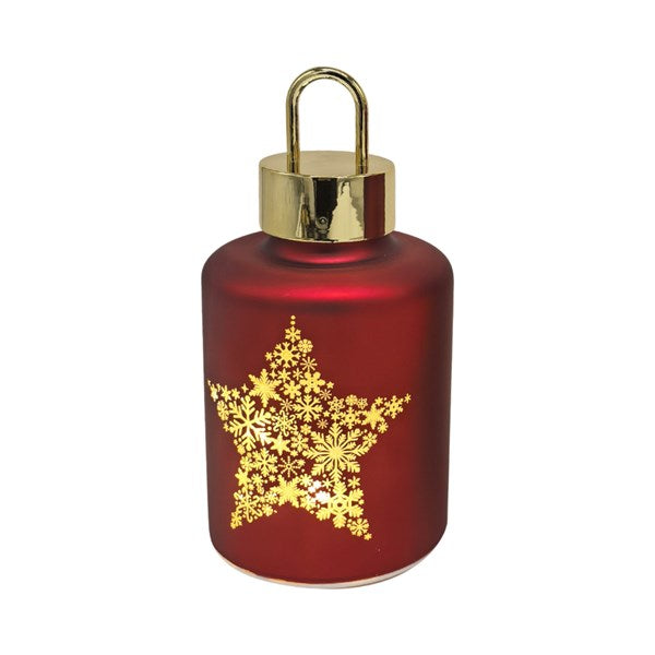 Red LED Star Lantern – 20cm