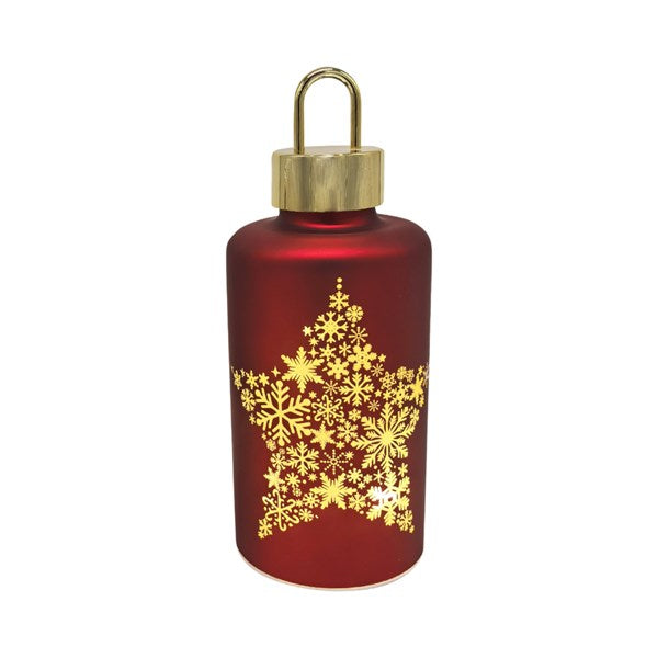 Large Red LED Star Lantern – 25cm