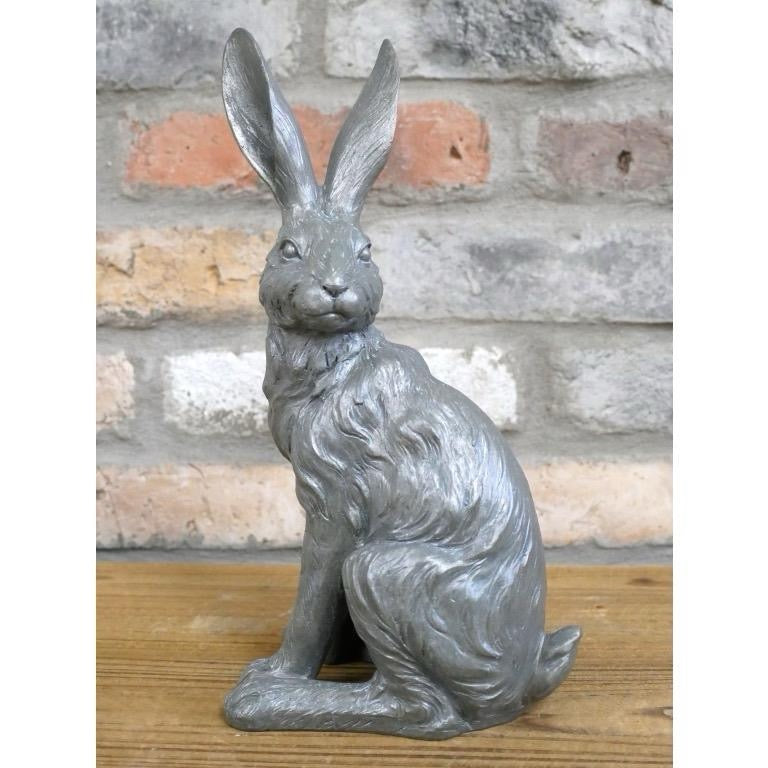 Small sitting hare statue