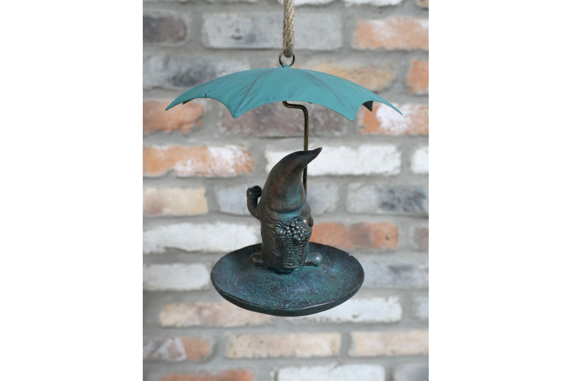 Hanging Gonk Bird Feeder for the garden
