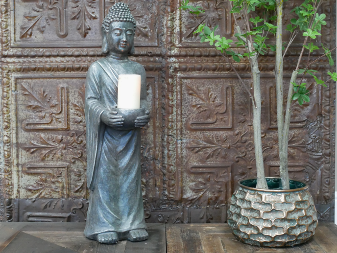 Large standing Buddha indoor or outdoor