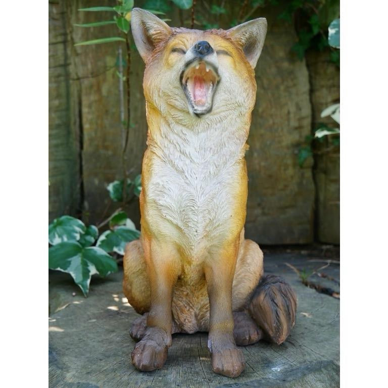 Fox Statue for Indoor or Outdoor - Perfect for Home and Garden Decor