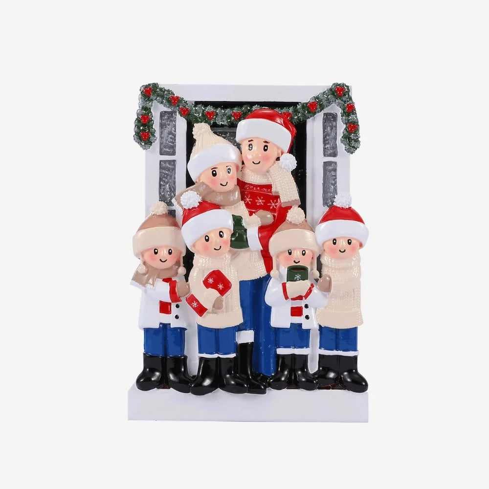 Family doorway decoration personalised various family sizes