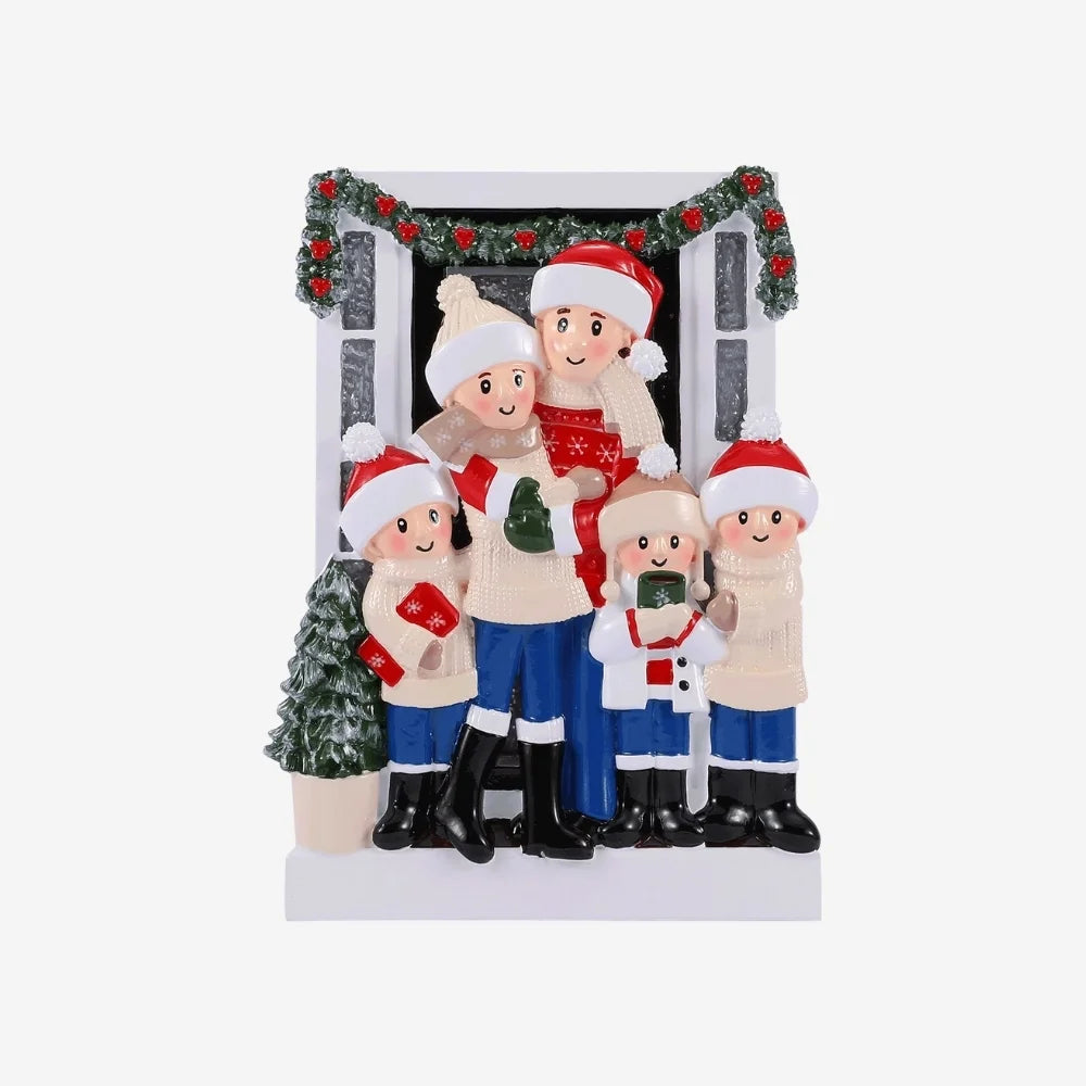 Family doorway decoration personalised various family sizes