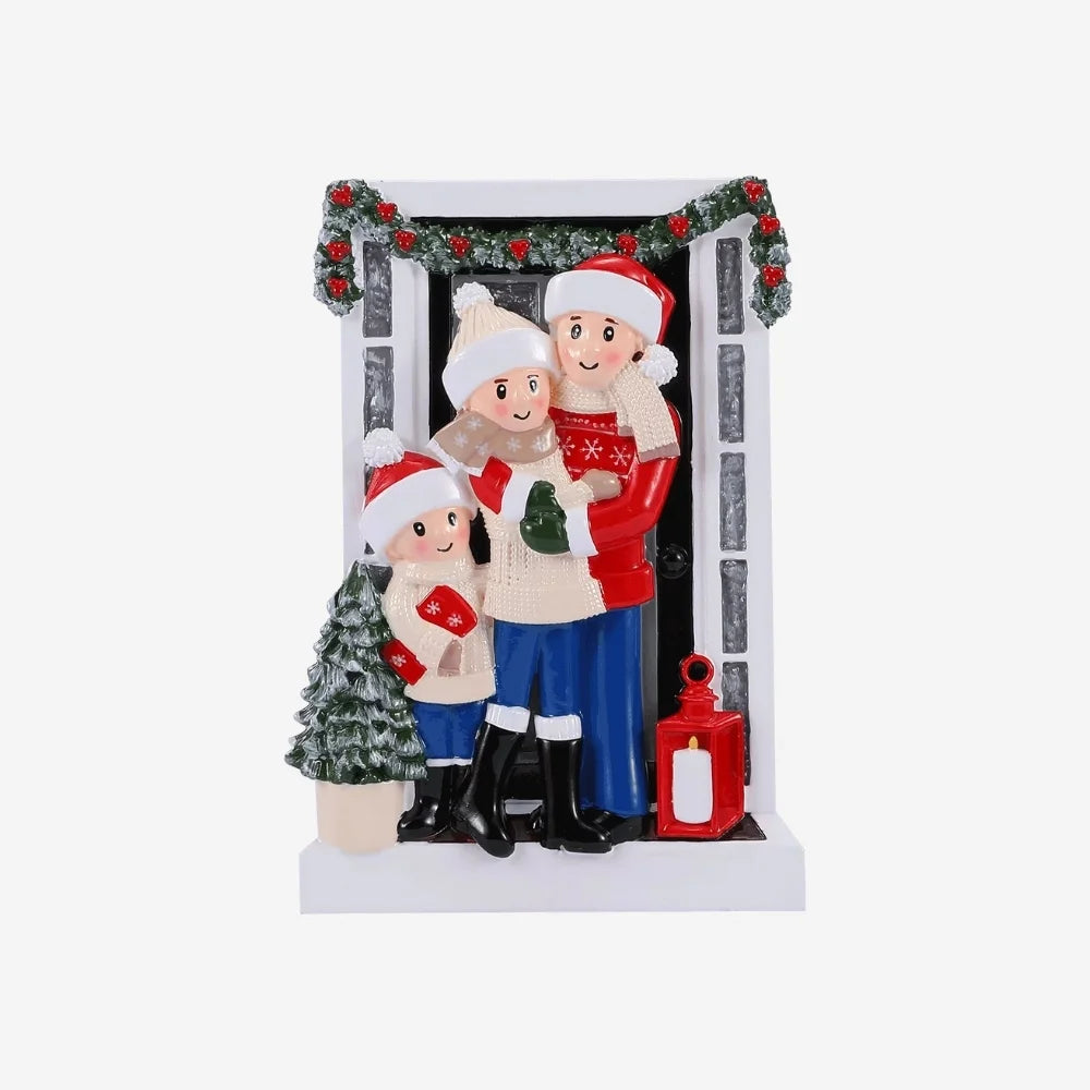 Family doorway decoration personalised various family sizes