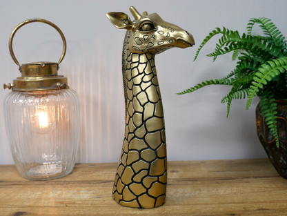 Large Gold Giraffe Statue – Luxury Statement Home Decor UK