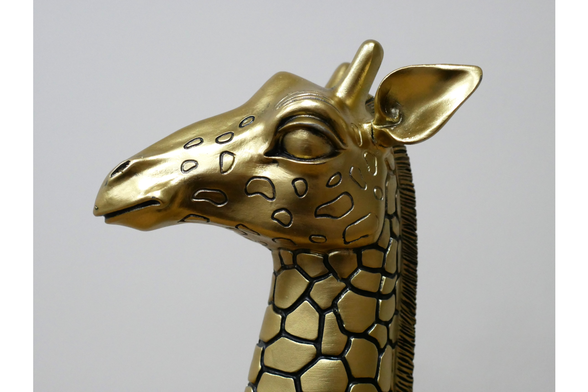 Large Gold Giraffe Statue – Luxury Statement Home Decor UK