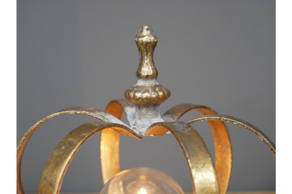Gold crown light battery operated. Home decor