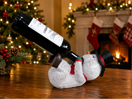 Christmas Snowman Wine Bottle Holder