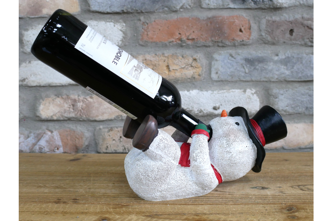 Christmas Snowman Wine Bottle Holder