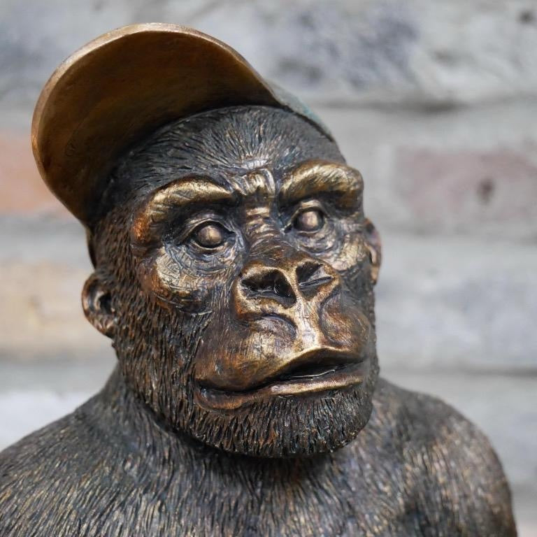Gavin the gorilla statue indoor or outdoor