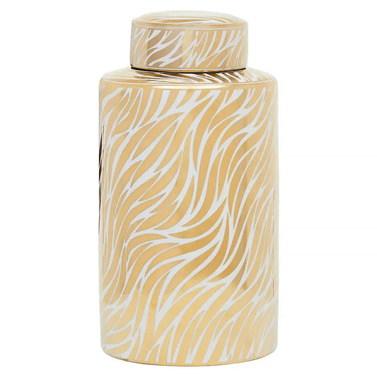 Large Doria ceramic ginger jar .